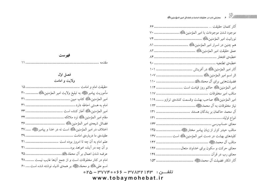 معارفی ناب در حقیقت امامت و فضایل امیرالمومنین علیه السلام - Image 2