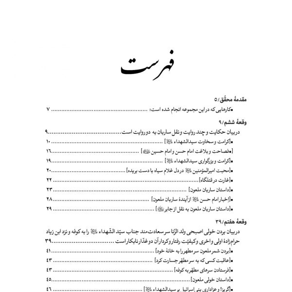 سفینه بحرالمصائب جلد 6