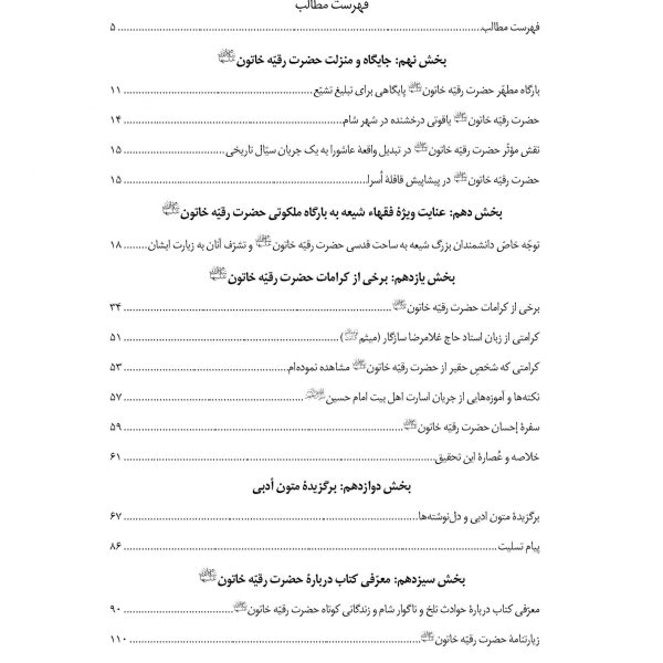 طائر گلزار وحی جلد 2 (موسوعه حضرت رقیه خاتون سلام الله علیها)