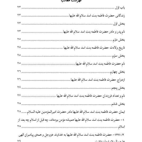 امهات الائمه علیهم السلام